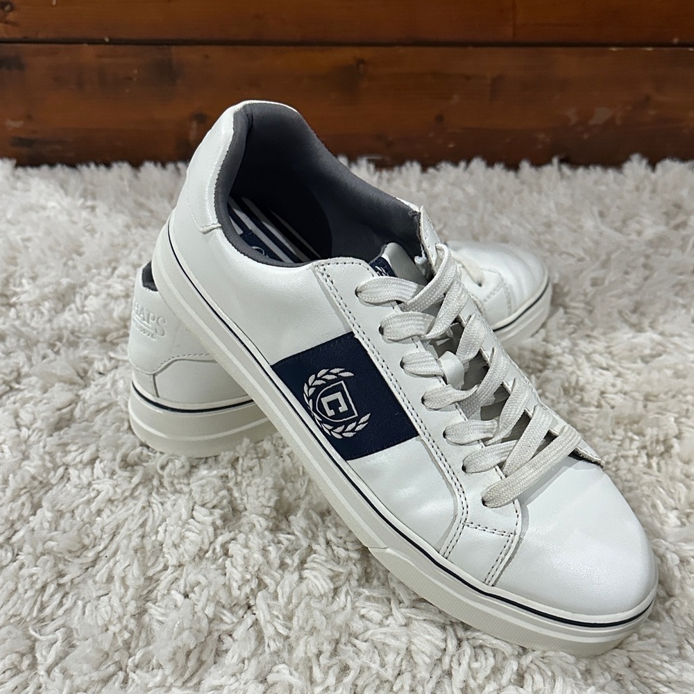 CHAPS 90’s Retro Men’s Lace-up Court Shoes Sz 8